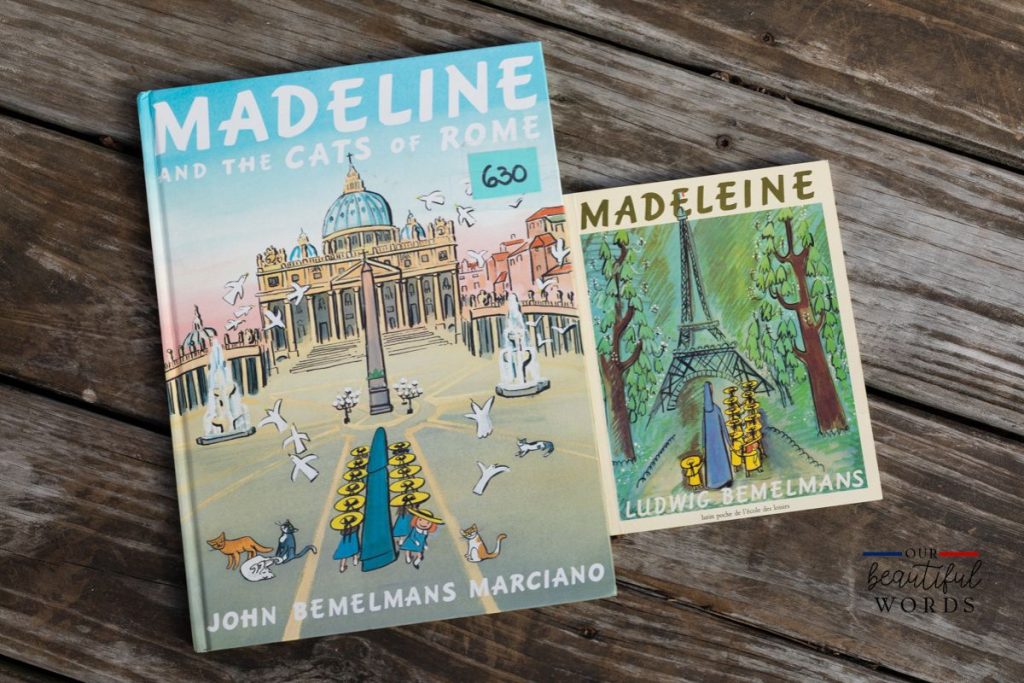 livre madeleine en francais et en anglais